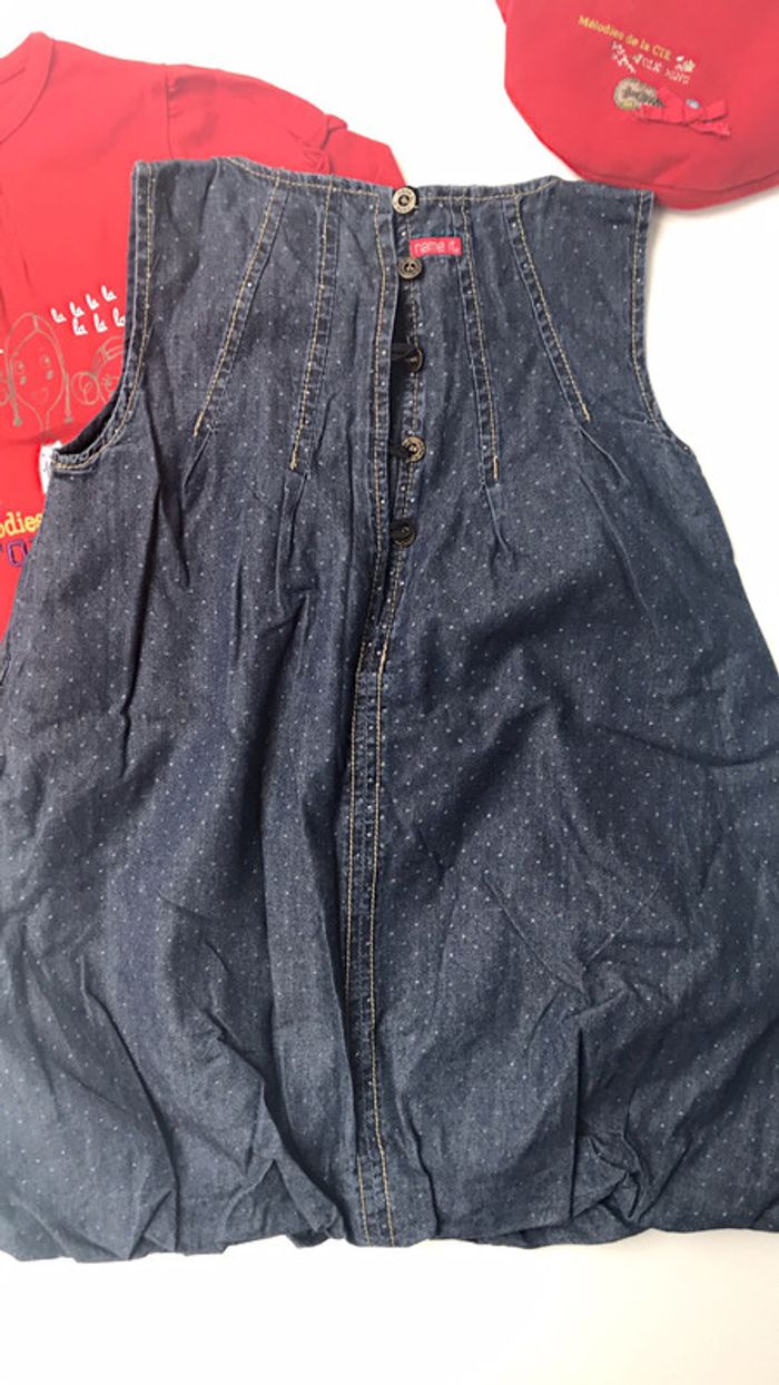 Robe boule Name it 2-3 ans (98) haut la compagnie des petits 2 ans et béret t.2 - photo numéro 5