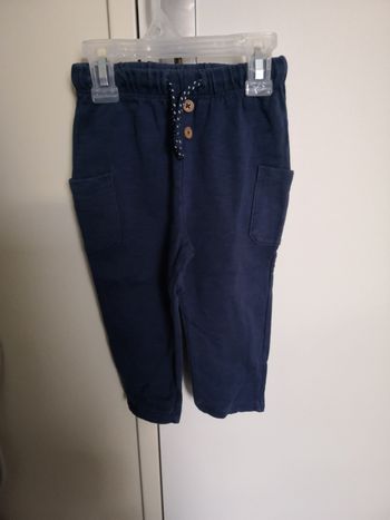 Pantalon de jogging avec cordon et poches (Bleu) 12 mois (74 cm) Tape à l'Oeil