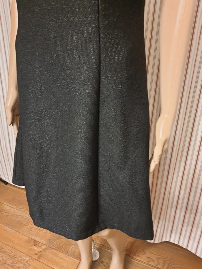 Jolie Robe noir brillant Sophyline taille M - photo numéro 6
