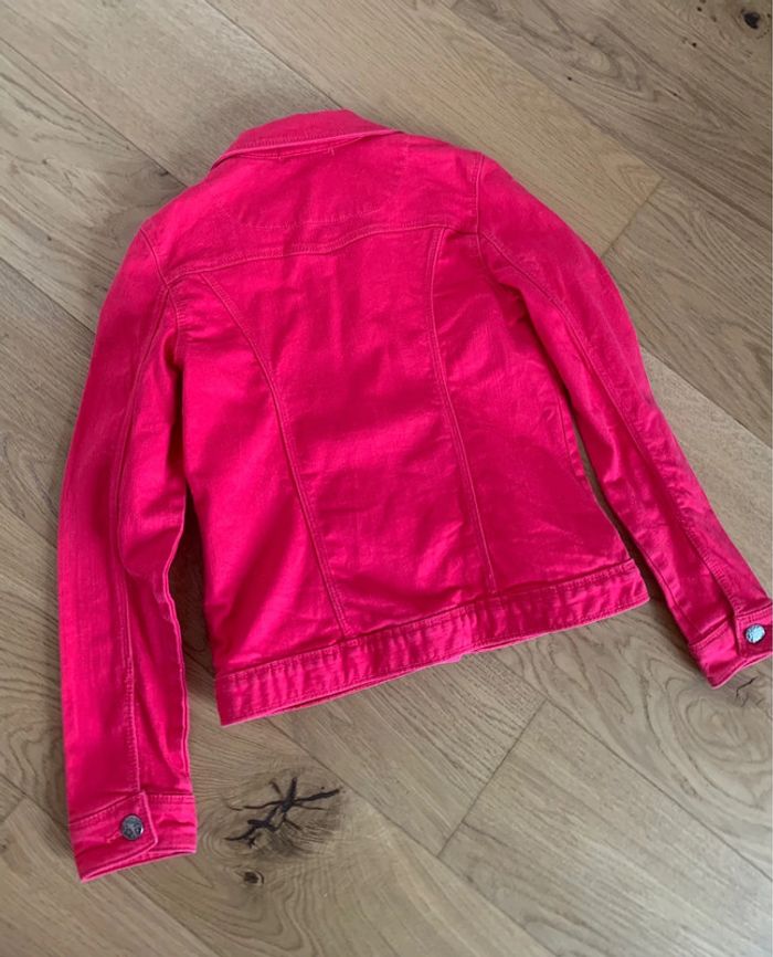 Veste Tex en jeans rose taille 11/12 - photo numéro 4