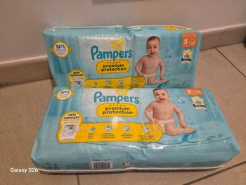 Couches Pampers premium protection taille 3