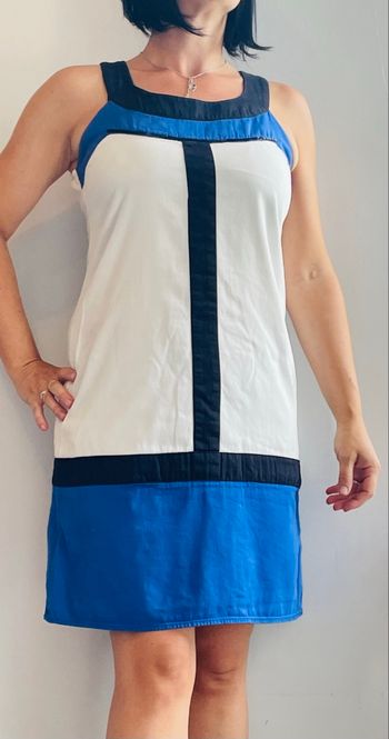 Robe tricolore été femme 
