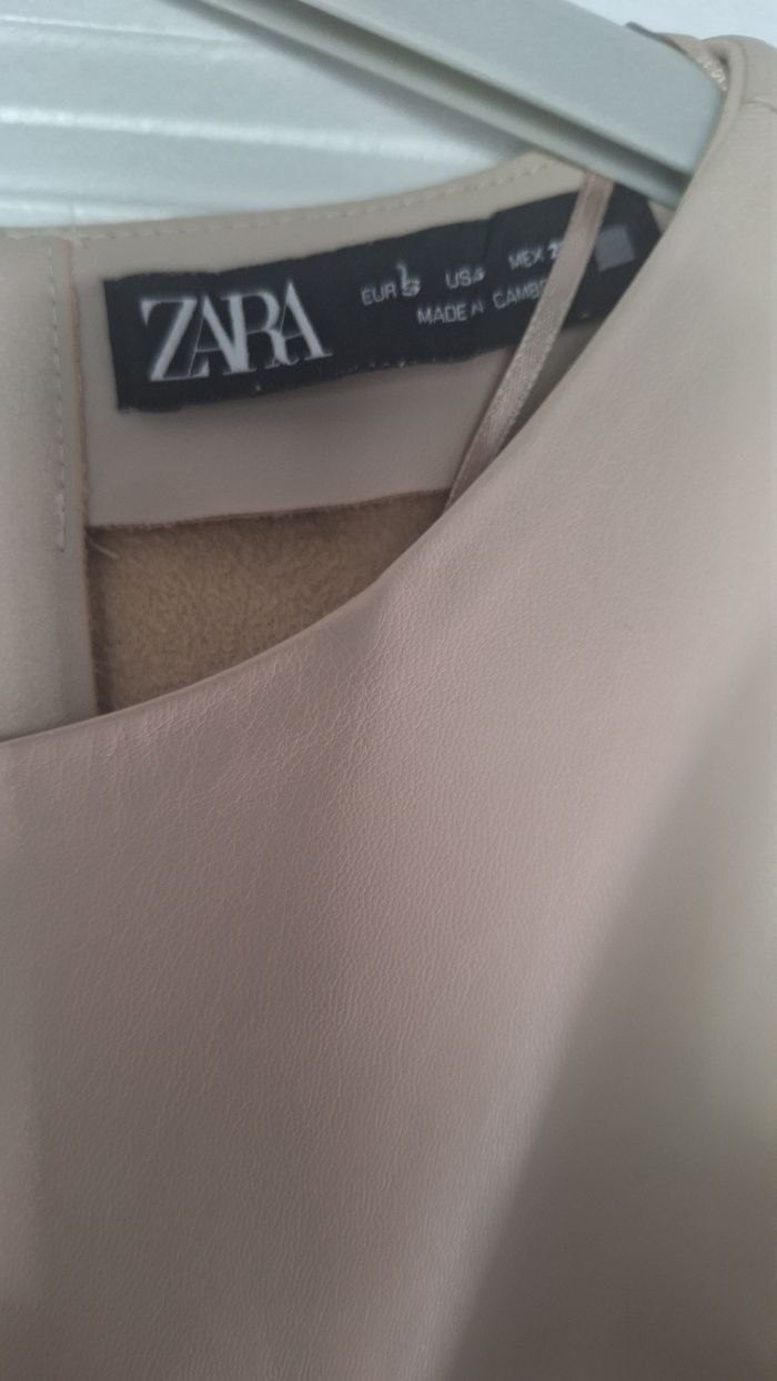 Robe bimatière Zara taille S - photo numéro 2