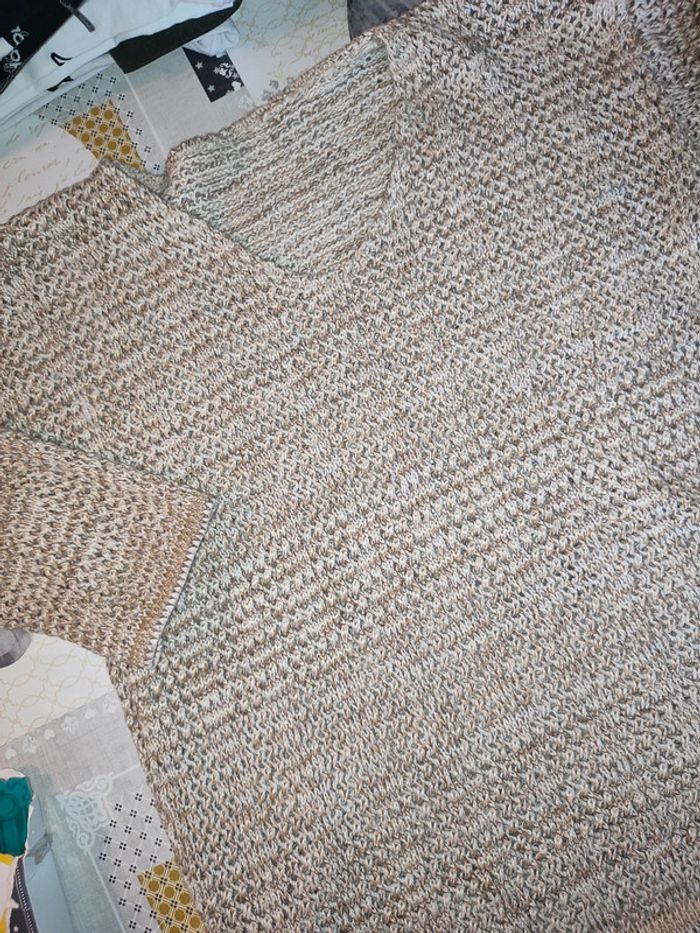 Pull beige - photo numéro 4