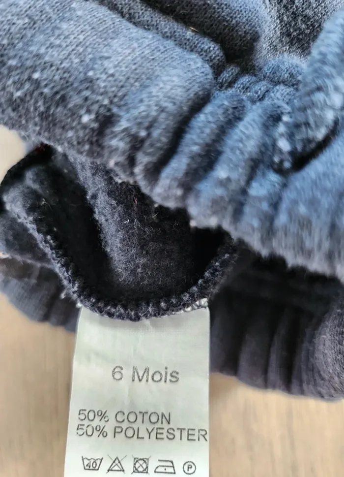 Ensemble pantalon haut manches longues garçon 6 mois - photo numéro 10