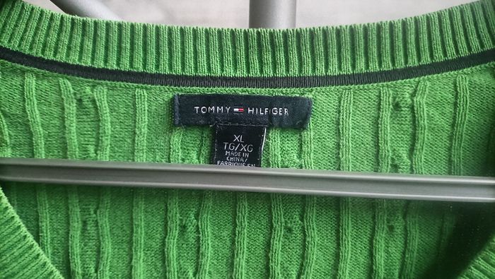 Pull torsadé Tommy Hilfiger femme taille XL - photo numéro 2