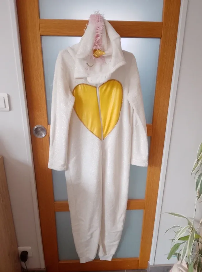 Pyjama Combinaison polaire licorne ou déguisement - Fille - 12 ans