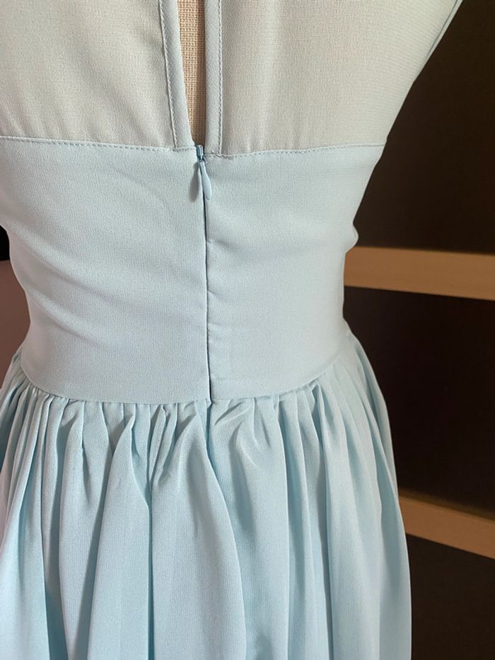 Robe de cérémonie bleu ciel - photo numéro 6