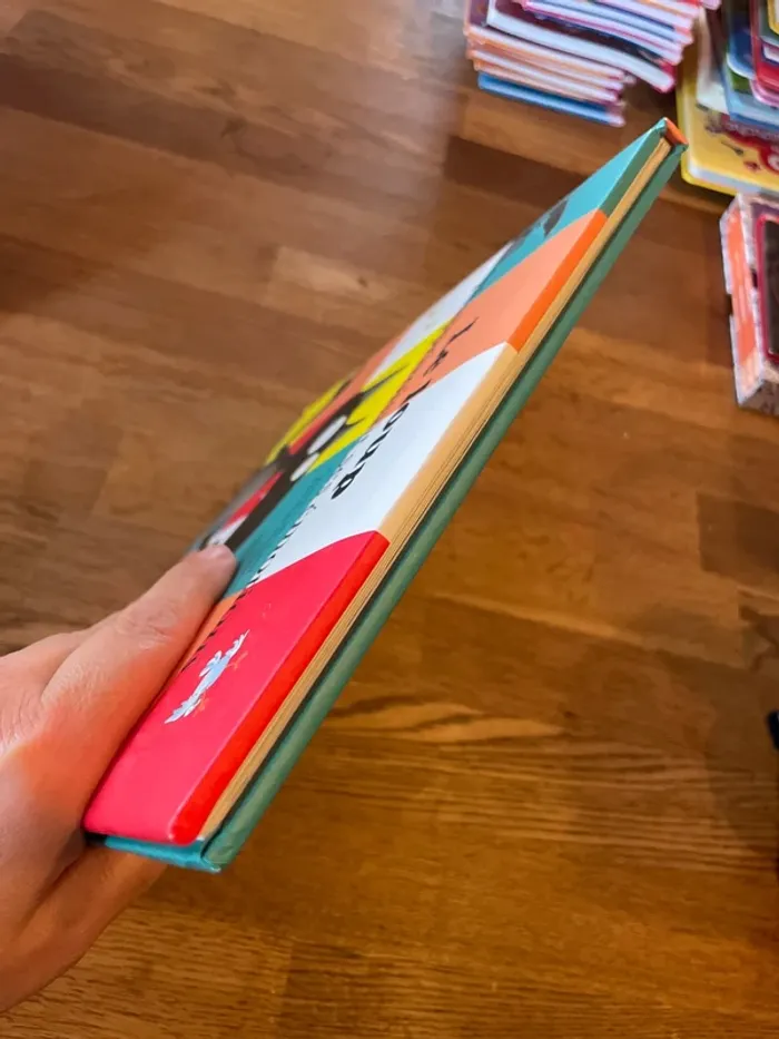 Livre couverture molletonné Mes grands Albums Le loup qui apprivoisait ses émotions - photo numéro 5