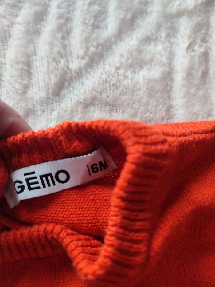 Lot rouge bleu marine fille 6 mois - photo numéro 3