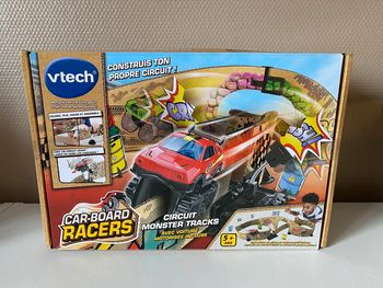 Vtech car board racers construire ses circuits en carton