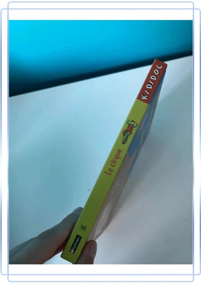 Livre kididoc le cirque - photo numéro 2
