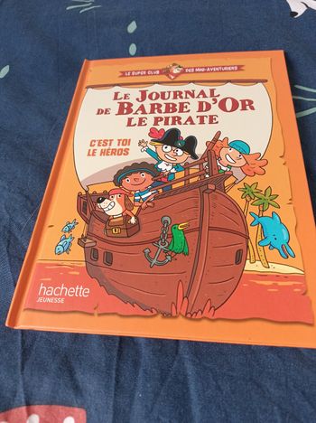 Livre "Le journal de Barbe d'Or Le Pirate"
