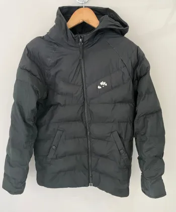 Nike black Puffer jacket Boy Size L = 12/13 years old doudoune Nike noire