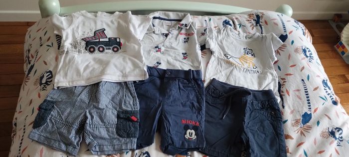 Ensemble été  12 mois garçon