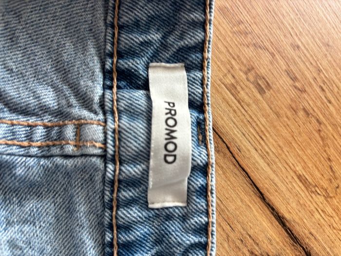 Jean large taille haute bleu clair femme taille 38 PROMOD - photo numéro 2