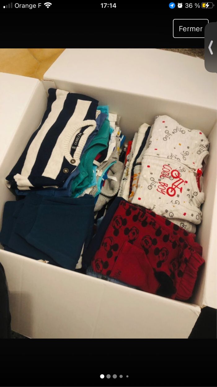 Lot de vetements enfant 6 mois - photo numéro 4