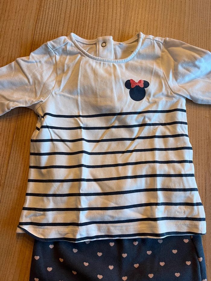 Ensemble bébé 6 mois Minnie Disney - photo numéro 2