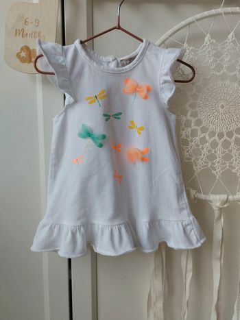 Robe a volants libellules