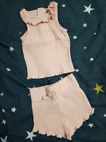 Ensemble débardeur + short _ 3 mois 