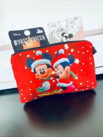 Pochette Minnie & Mickey Noël