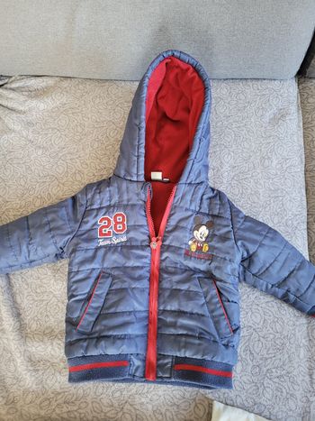 Manteau mickey 18 mois 