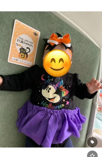 Robe tutu body Halloween Minnie 6 mois