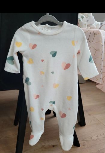 Pyjama neuf velour 3 mois
