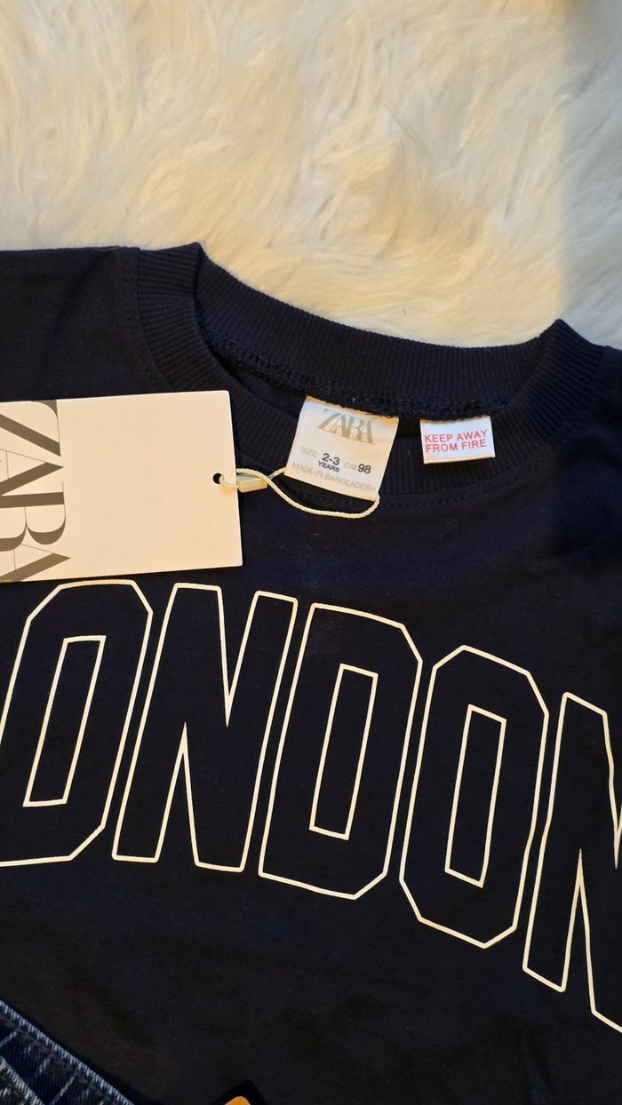 (Neufs non portés) 🏷 🏷 💙💙ensemble teeshirt mc et bermuda 3 ans garçon 🥰💙 - photo numéro 3