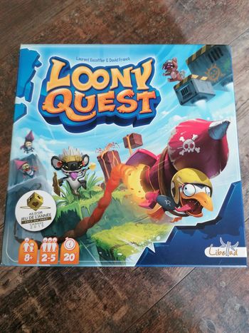 Jeu loony quest avec son extension 