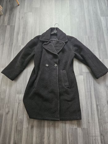 Blouson long noir