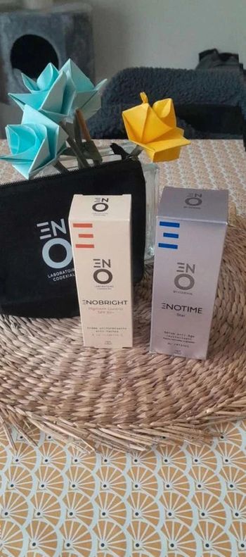 Duo rituel retinol contrôle eno codexial neuf serum et crème anti taches avec trousse