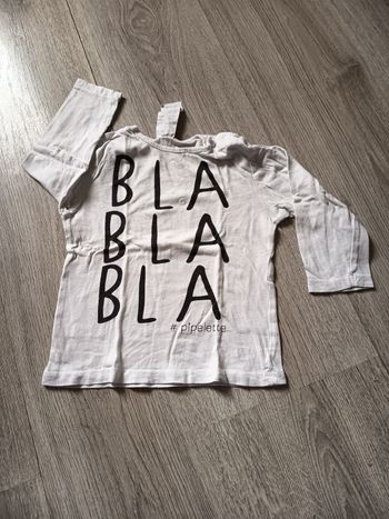 Tee shirt manche longue 24 mois
