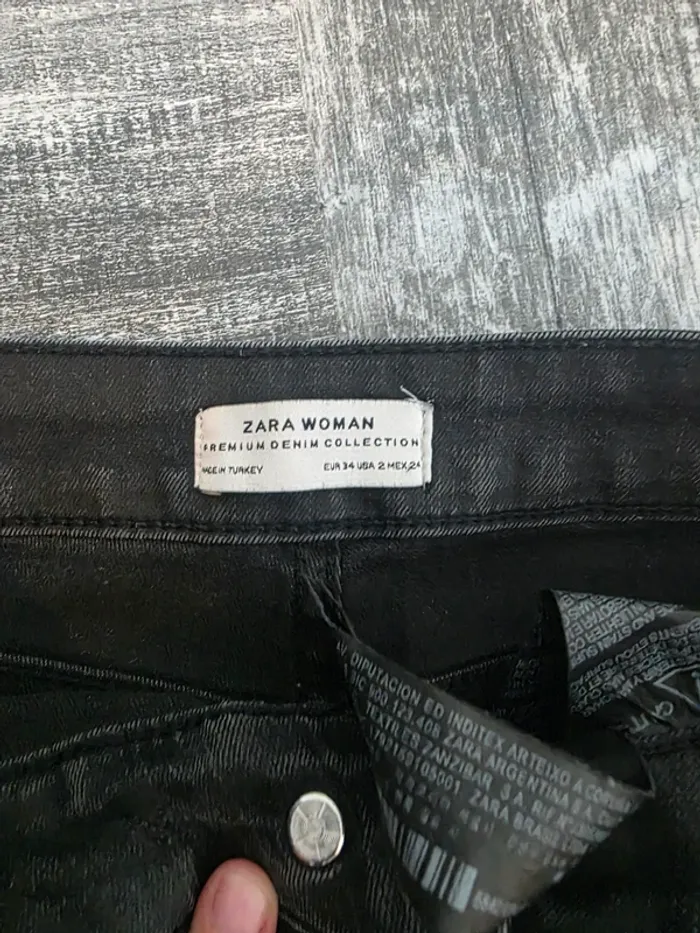 Jeans zara noir femme - photo numéro 4