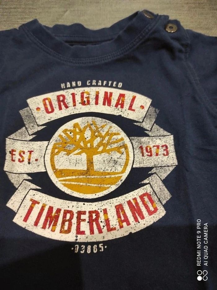 Tee shirt Timberland 6 mois - photo numéro 2
