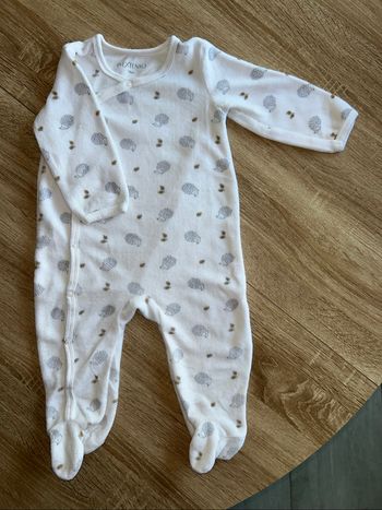 Pyjama une pièce blanc