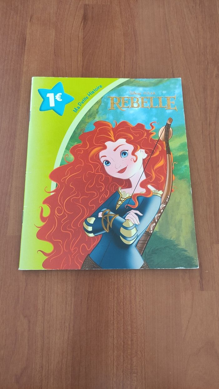 Livre Disney Pixar Rebelle