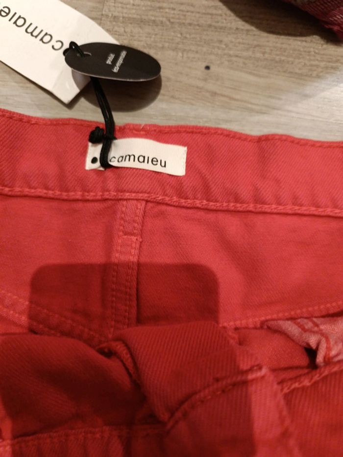 Jupe rose camaïeu t42 - photo numéro 4