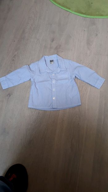 Chemise garçon 6mois.