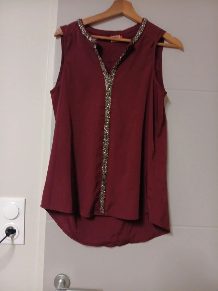 Débardeur bordeaux only