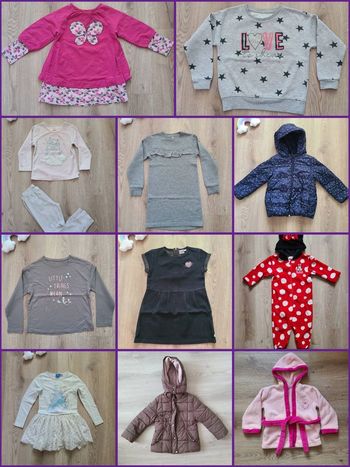 Lot vêtements fille 5 ans hiver