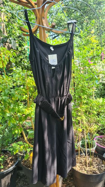 Robe de bain noir et or  neuve
