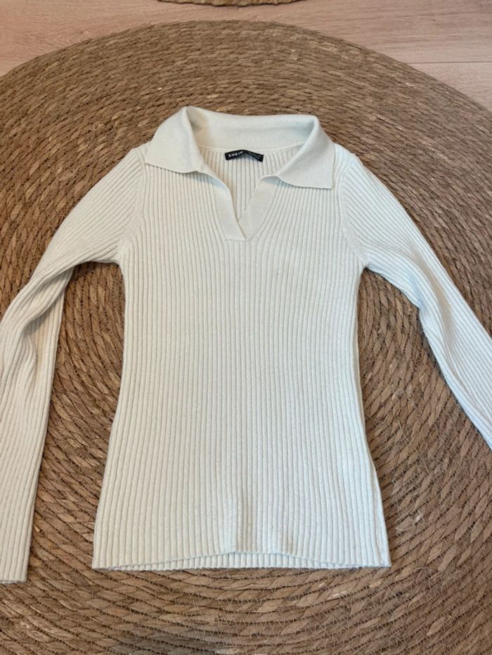 Pull crème T36 - photo numéro 2