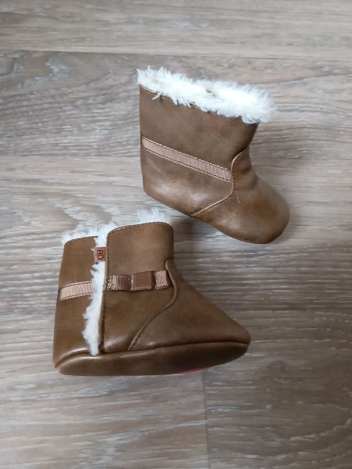 Bottes fourrées obaibi 3/6 mois