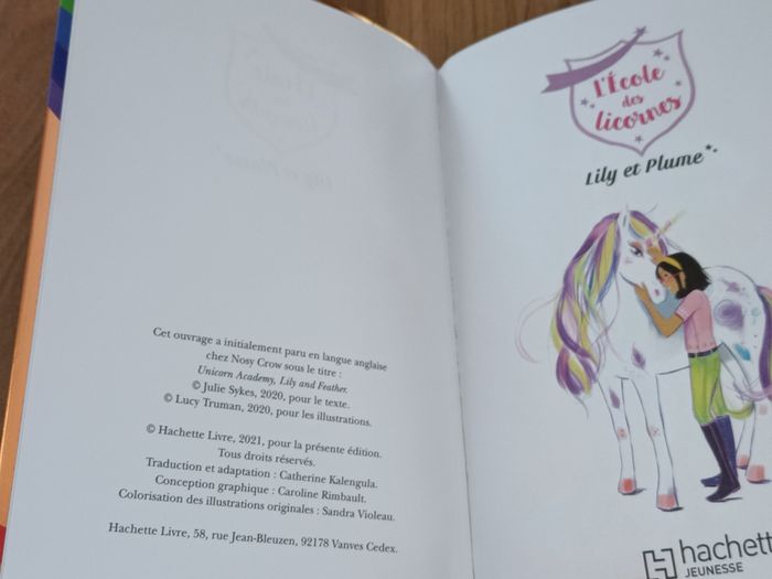 Livre École des licornes Lily et Plume tome 13 - photo numéro 5