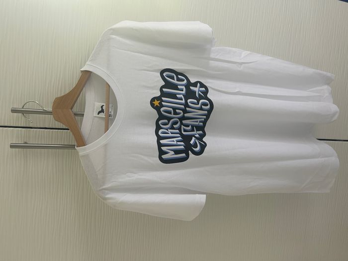 T-shirt OM Blanc (L & XL) + 10 Stickers Offerts – Neuf - photo numéro 2