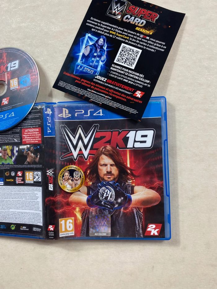 🎮 wwe 2k19 – Édition AJ Styles – PS4 - photo numéro 3