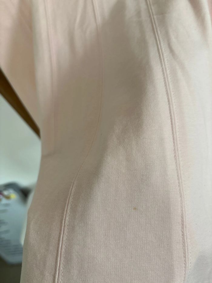 Robe sans manche rose pale Zara taille L - photo numéro 7