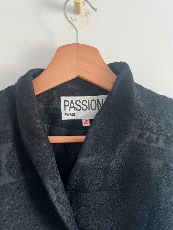 Veste blazer brodée - photo numéro 4