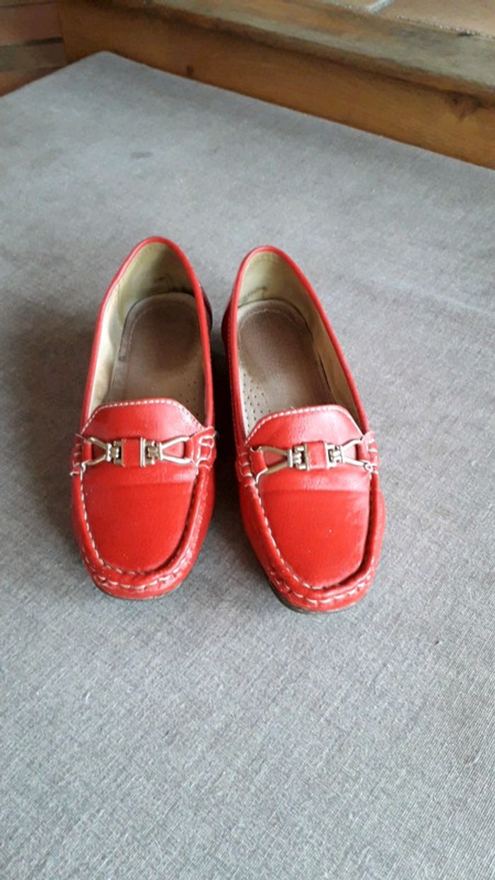 Mocassins rouge - photo numéro 2
